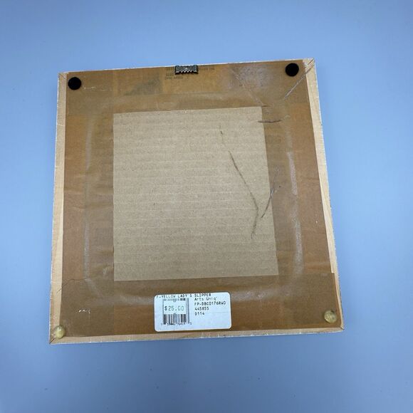 2000 Distressed Square Framed Lila Rose Butterfly Print Cottagecore Gardens 10.5 - Picture 9 of 9